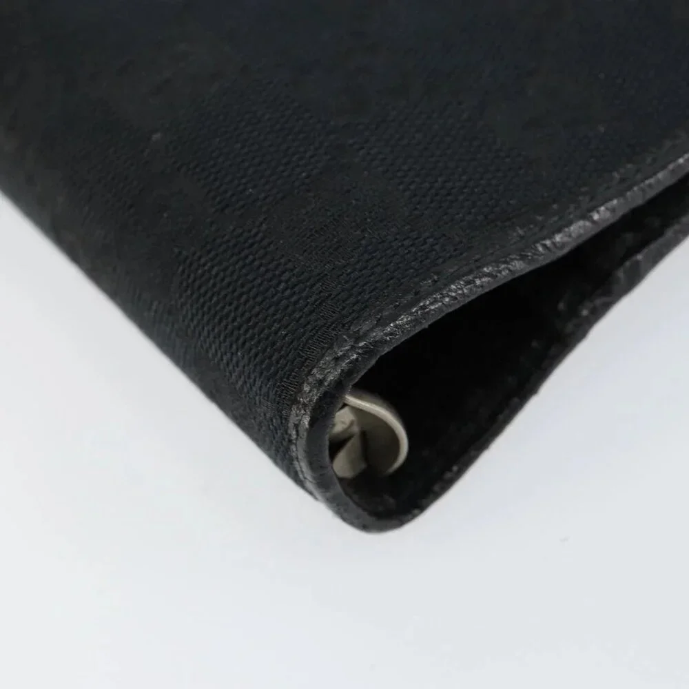 GUCCI GG Canvas Agenda Day Planner Cover Black